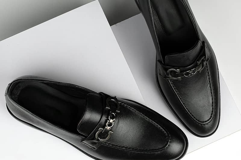 Geniune Leather Loafers - Image 4