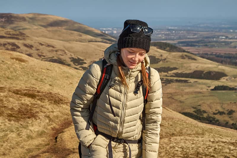 Ladies Full Down Jacket - Image 3