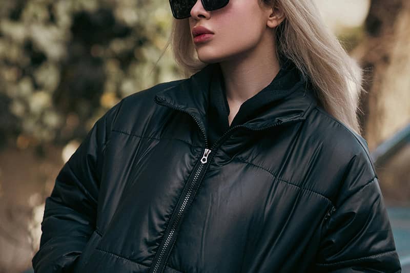 Ladies Full Down Jacket - Image 4