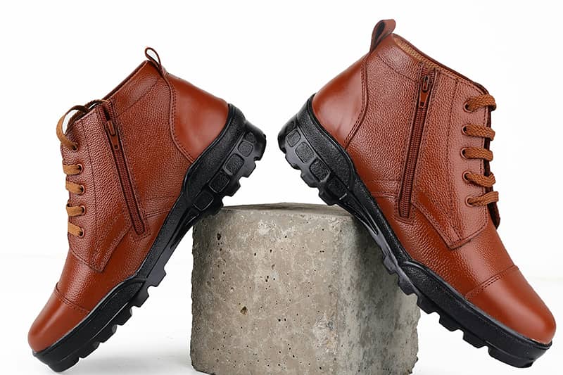 Mens Leather Boots - Image 2