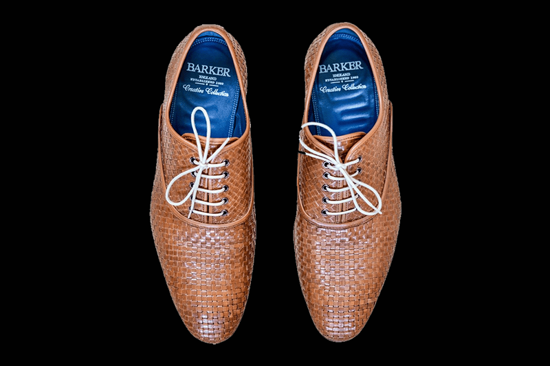 Mens leather party shoe