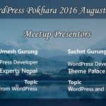 WordPress Pokhara 2016 August Meetup