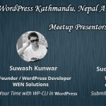 WordPress Kathmandu, Nepal August 2016 Meetup