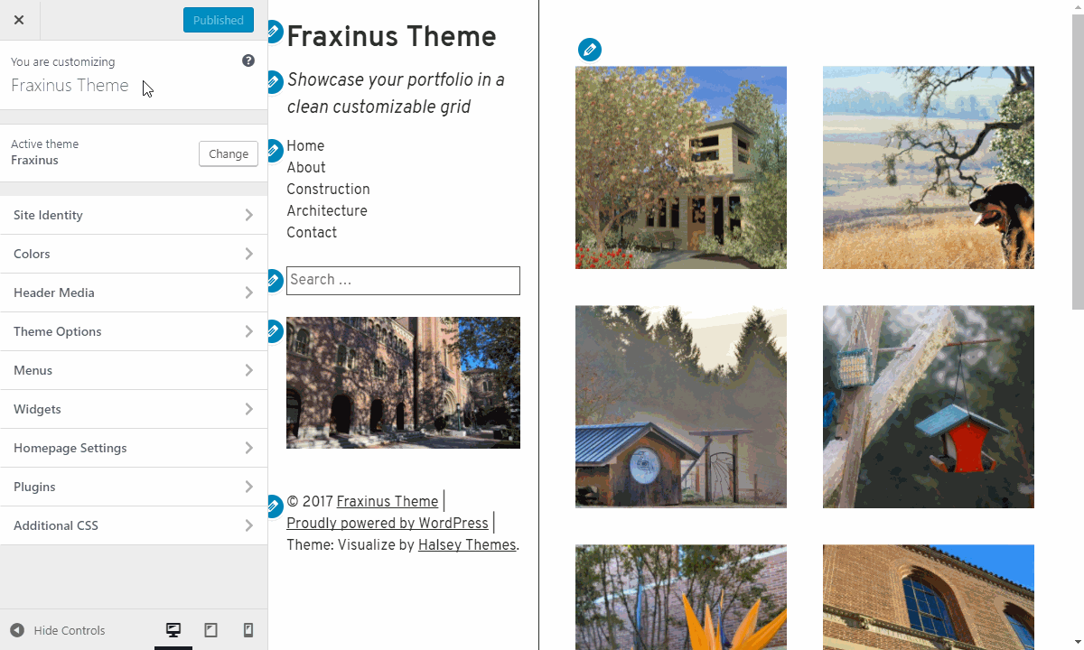 Customize themes in a single click. Image Credit: Make WordPress