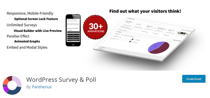 WordPress survey and poll