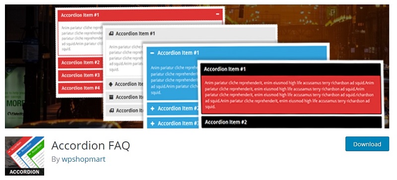 Accordion FAQ