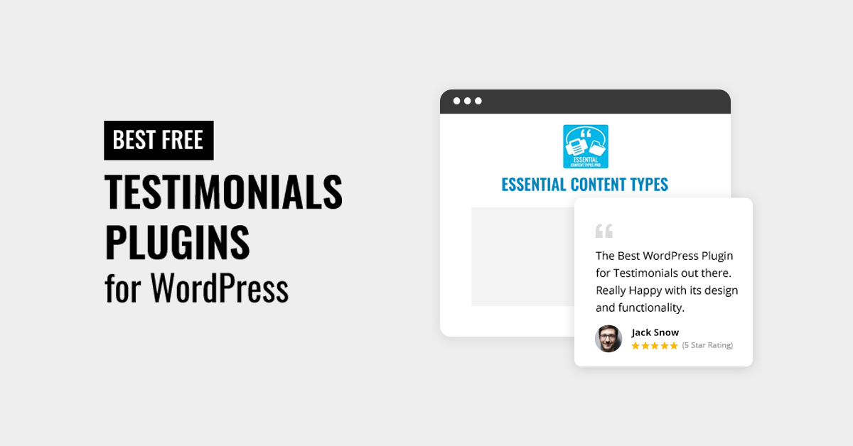 Best Free Testimonials WordPress Plugins | DevotePress