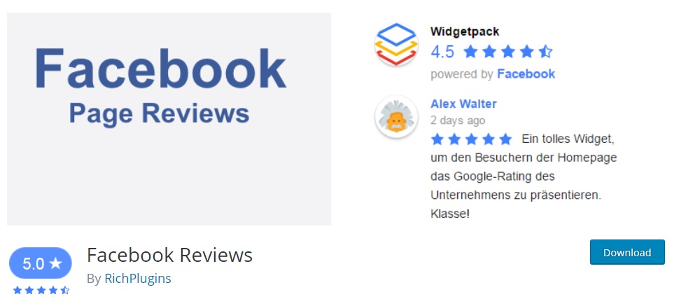 Facebook Reviews Plugin