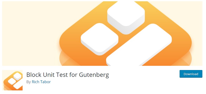 Block Unit Test for Gutenberg plugin