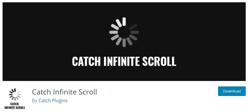 Catch Infinite Scroll Plugin