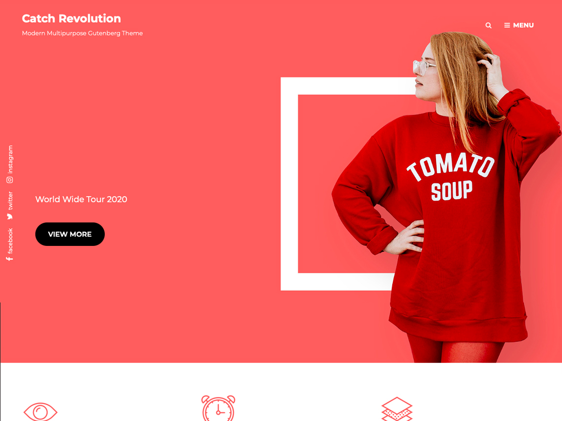 Catch Revolution - 10 Best Free WordPress Themes of May