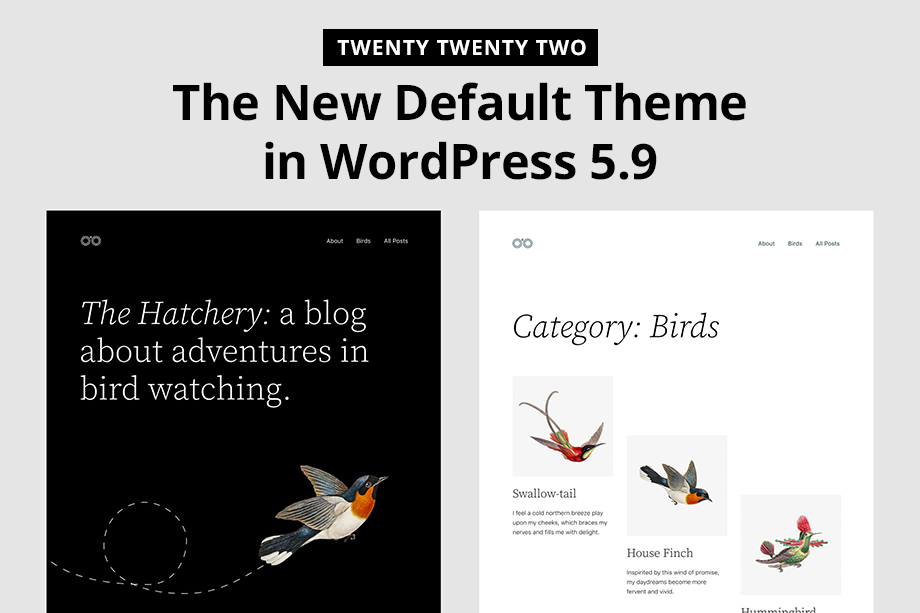 Twenty Twenty Two - The New Default Theme in WordPress 5.9