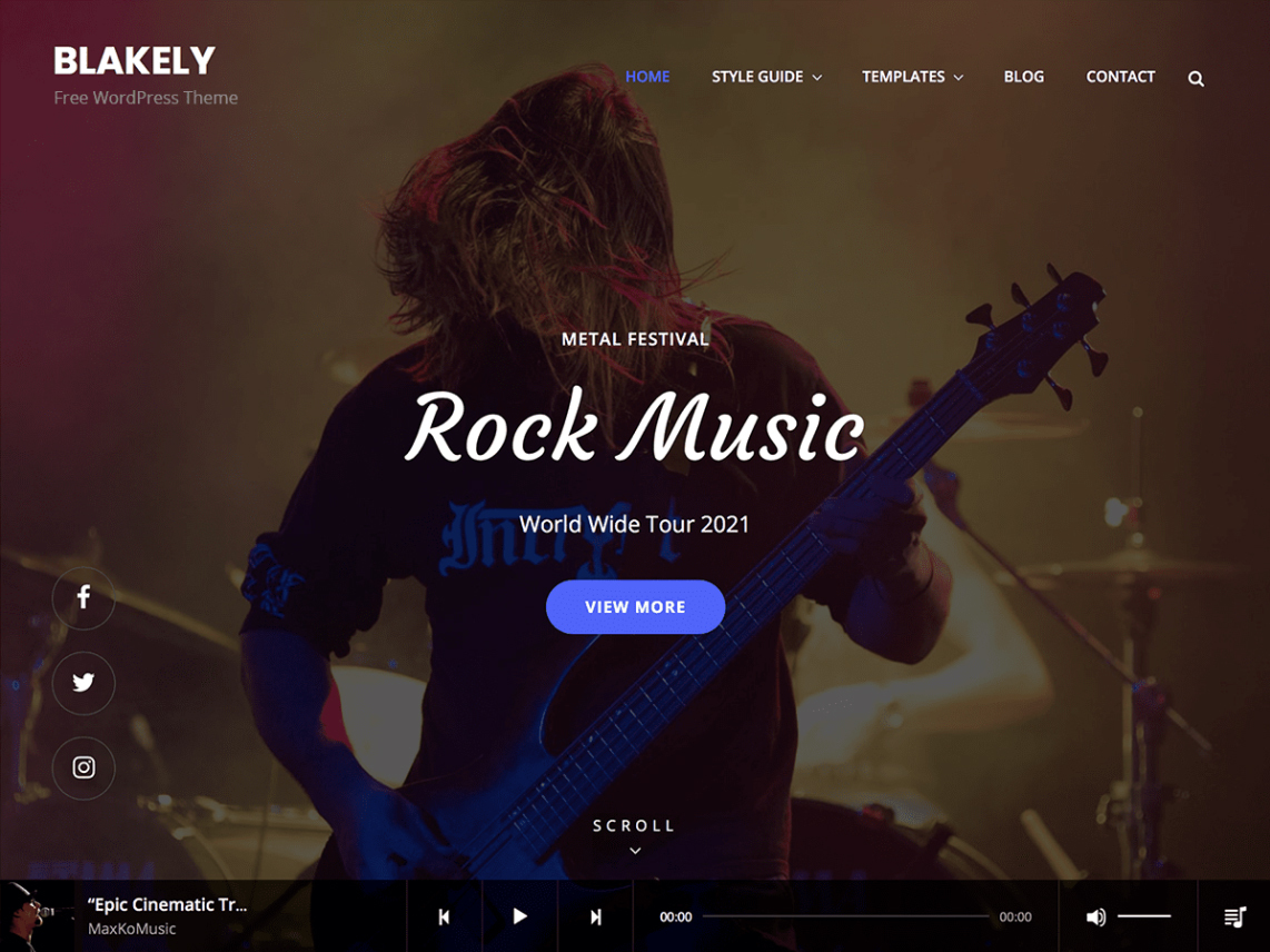 Blakely 10 Best Free WordPress Themes of September 2021