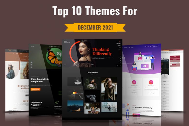 10 Best Free WordPress Themes of December 2021 DevotePress